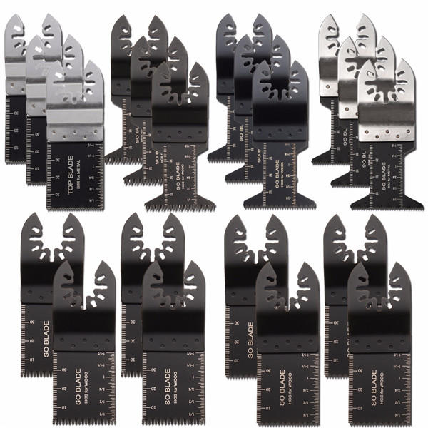 20PCS Oscillating Multi Tool Saw Carbon Blades Cutter Metal Set For Fein Makita 20PCS Oscillating Multi Tool Saw Carbon Blades Cutter Metal Set For Fein Makita