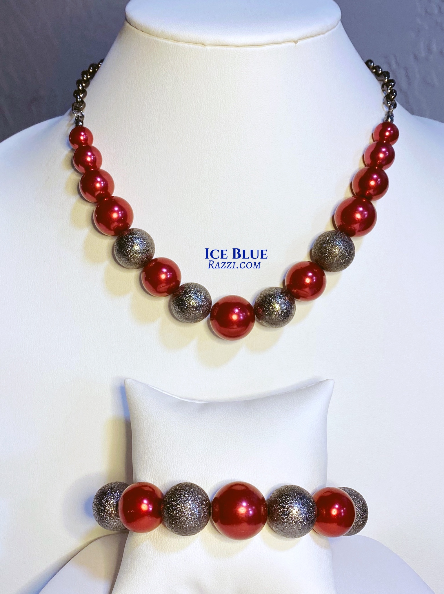 color me ceo blue necklace