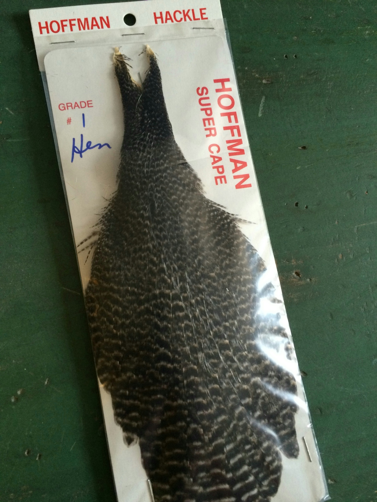 HOFFMAN #1 GRIZZLY Roostar Cape Metz Magnum Rooster Cape