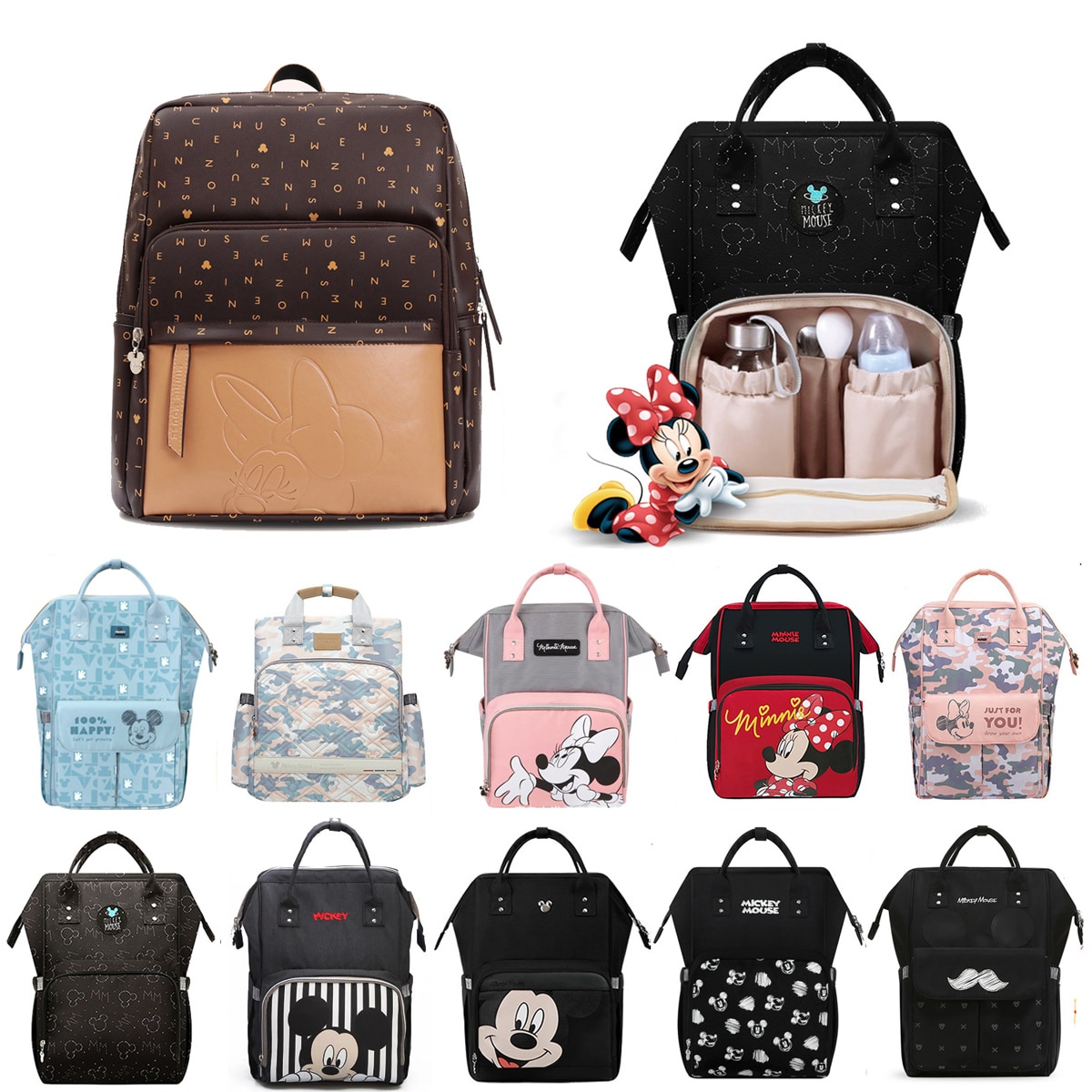 disney diaper bolsa for girl