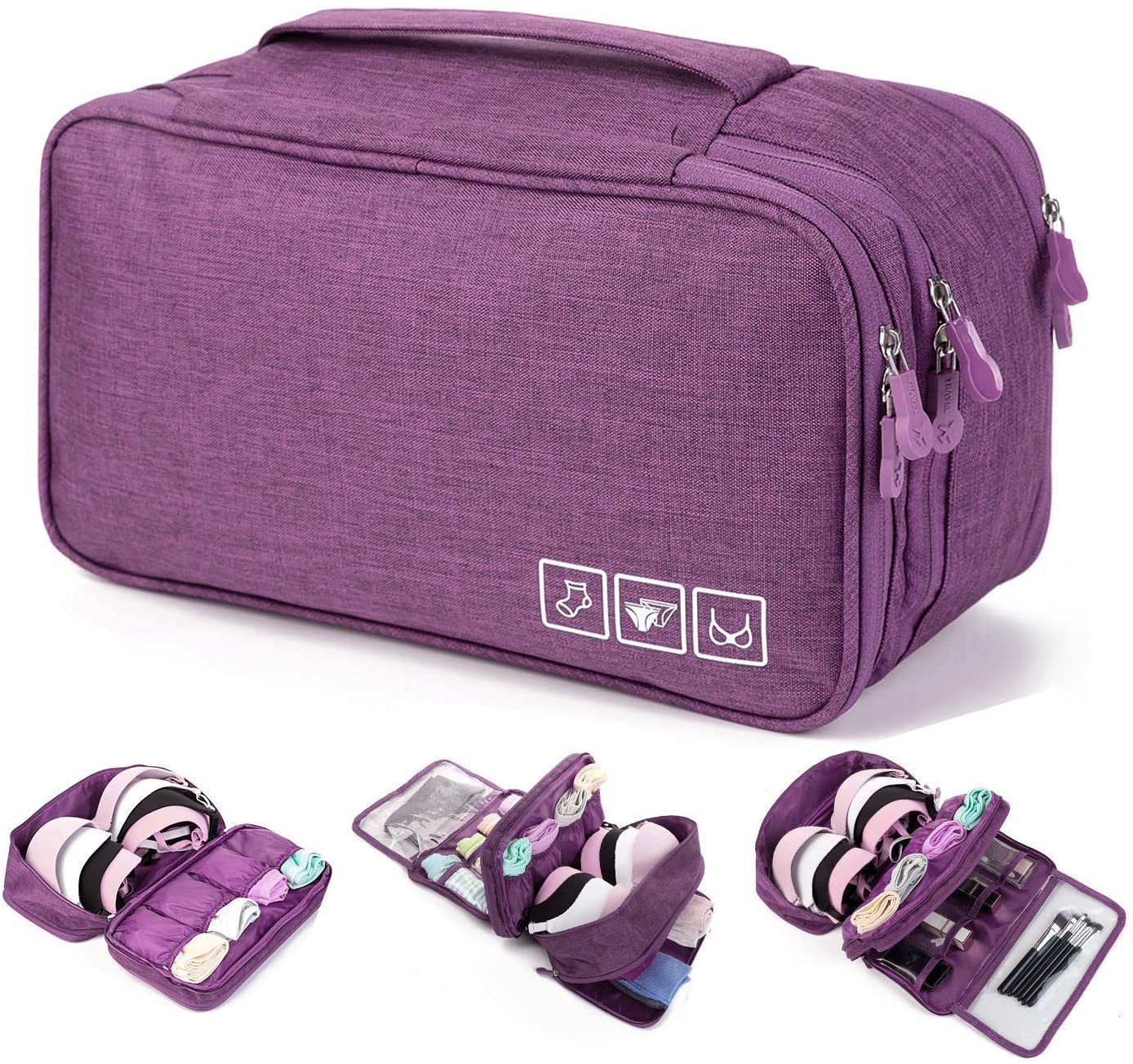 Maleta Para Brassieres Y Ropa Interior Organizador De Viaje o para el Gym -  Home