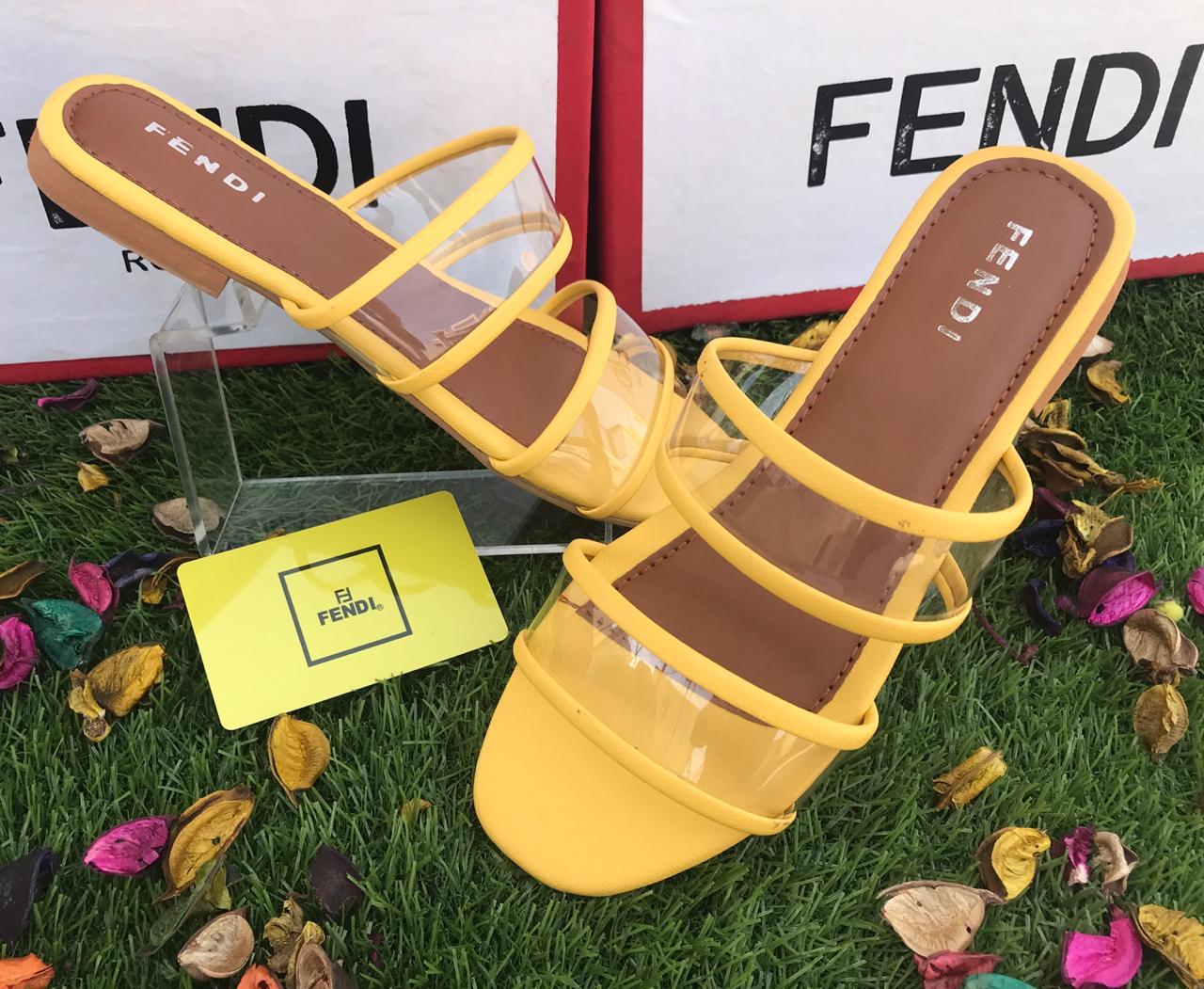 fendi chappals