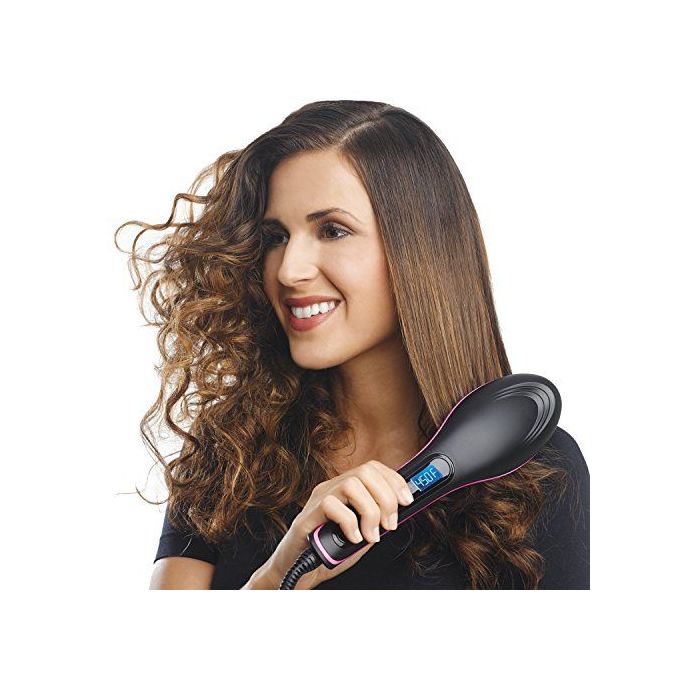 hair straightener brush jumia