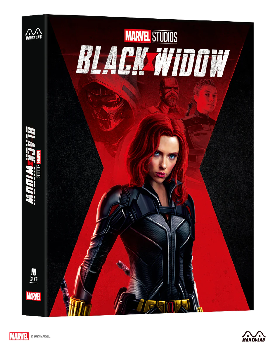 Manta Lab Black Widow CP Steelbook - Single Lenticular