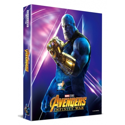 Weet Avengers Infinity War Steelbook - B1 Lenti Slip