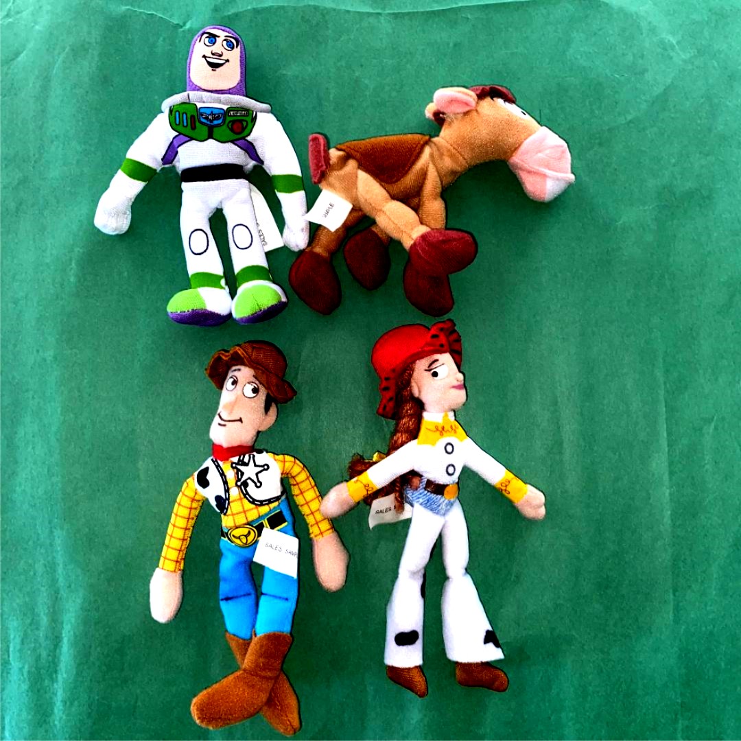 Plush woody 2025 and buzz