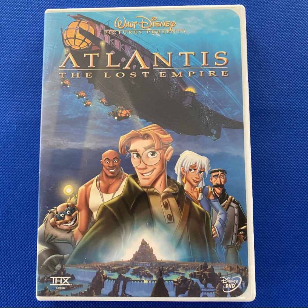 Atlantis the Lost Empire DVD