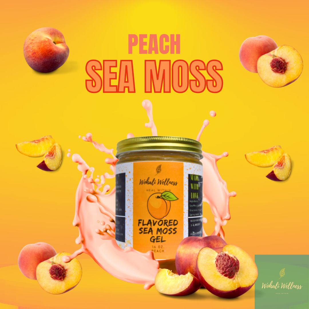 Fruit Flavored Sea Moss Gel 8 OZ - Dietary Supplement