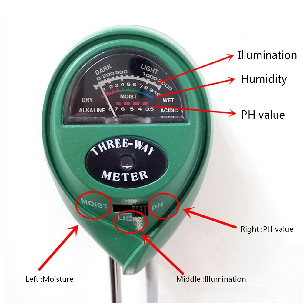 Soil Moisture Tester Humidimetre Meter Detector Garden Plant