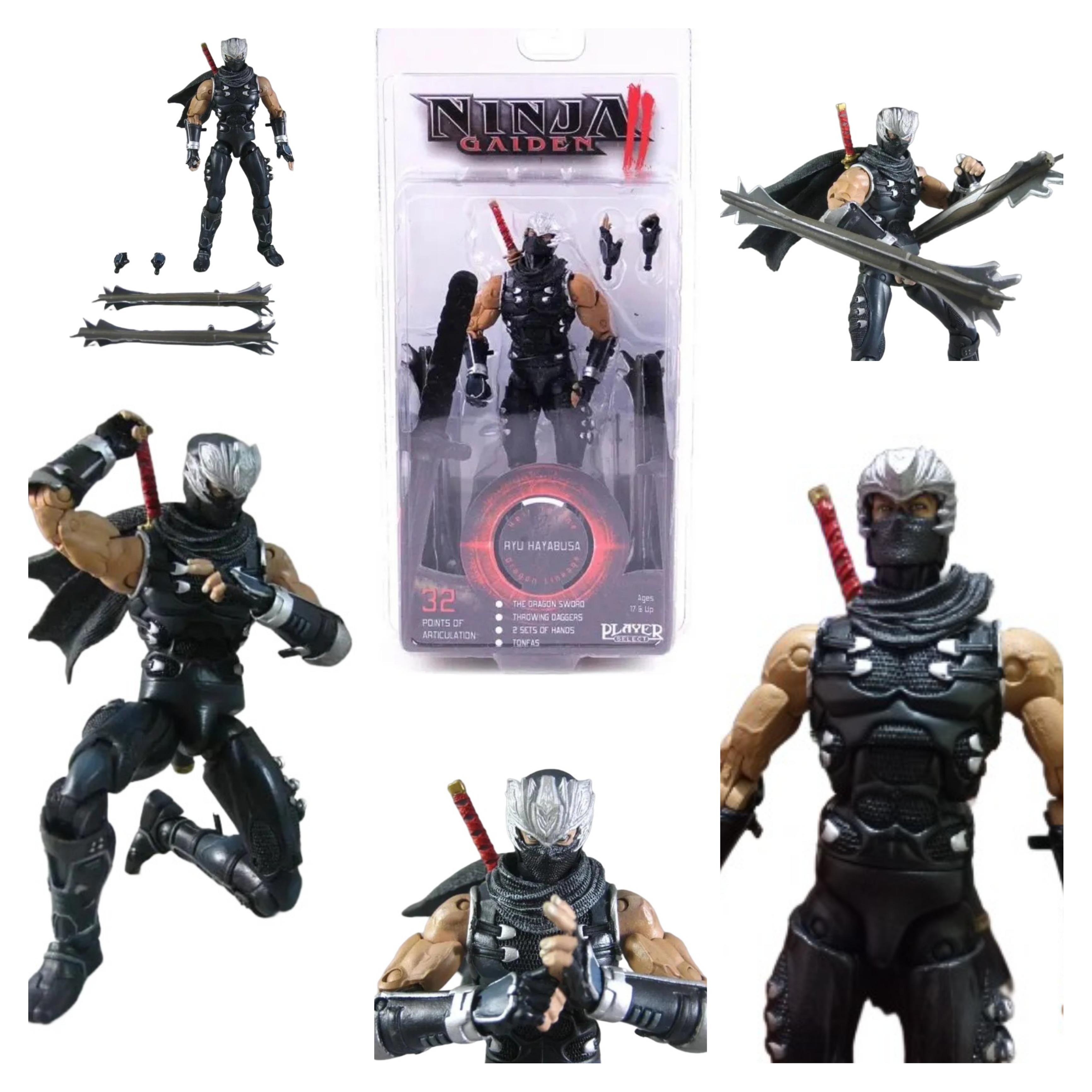 Ninja gaiden action clearance figure