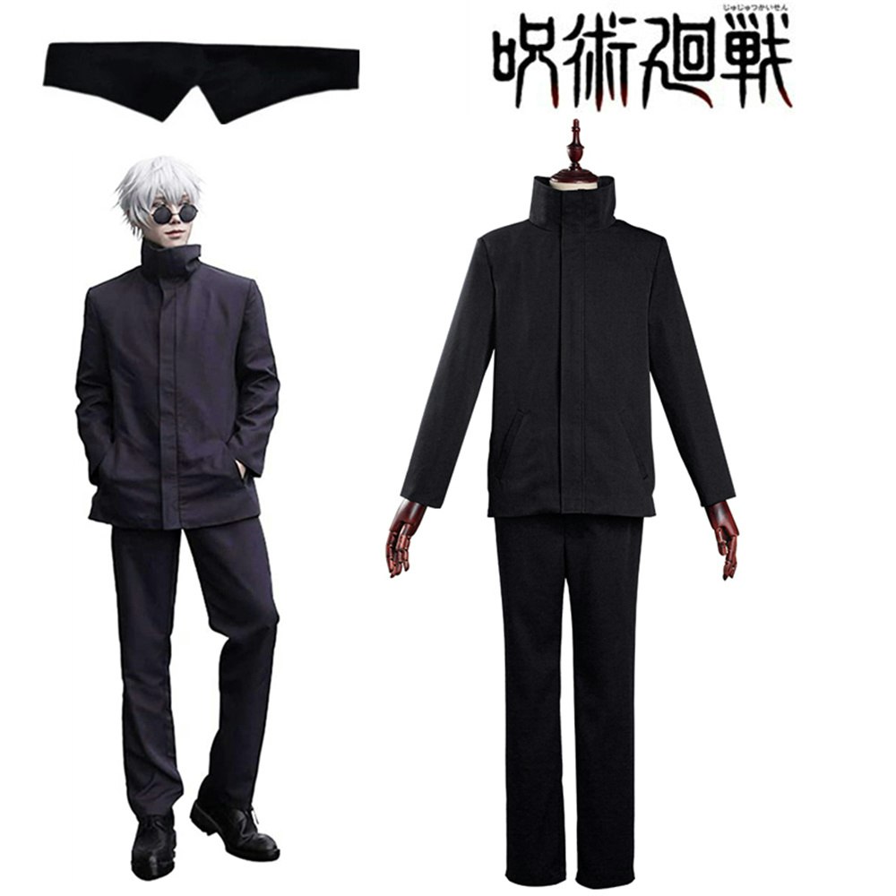 Anime juskeleton sukaisen Jujutsu Kaisen Satoru Gojo Uniform Cosplay ...