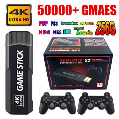 Game Stick GD10 Console 256G Portable 50000 games Dual controller 40  simulators For TV Game Consoles Retro Video Game Stick 4K - Welcome to   - Your Online Anime / Manga /
