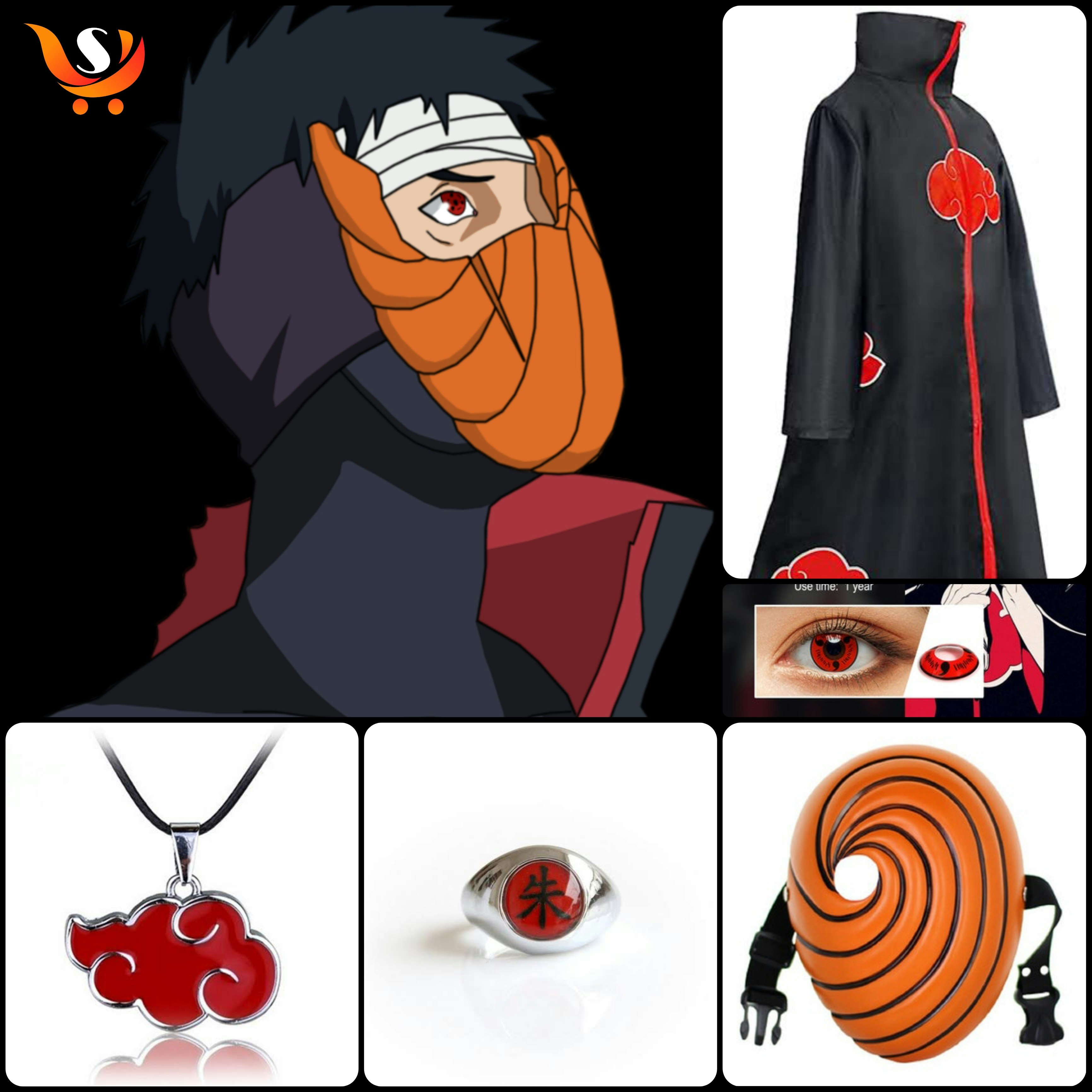 Accessoire Naruto - Lunettes Akatsuki