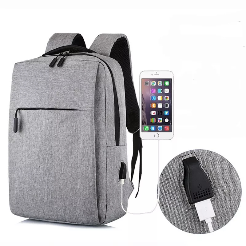 Grey colour school cheap bag