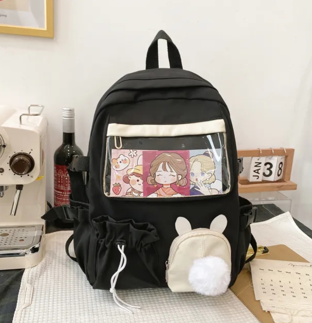Naruto Anime Cartoon Naruto & Sasuke Character Backpack : Target
