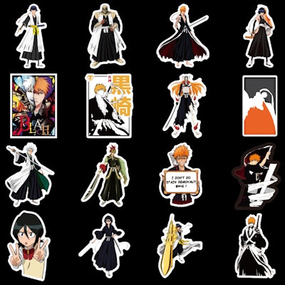 10/25/50pcs / Set BLEACH Stickers Anime Stickers For Laptop Refrigerator  Luggage Motorcycle Phone Skateboard - Welcome to  - Your Online  Anime / Manga / Comic Merchandise Store & Fashion Shop
