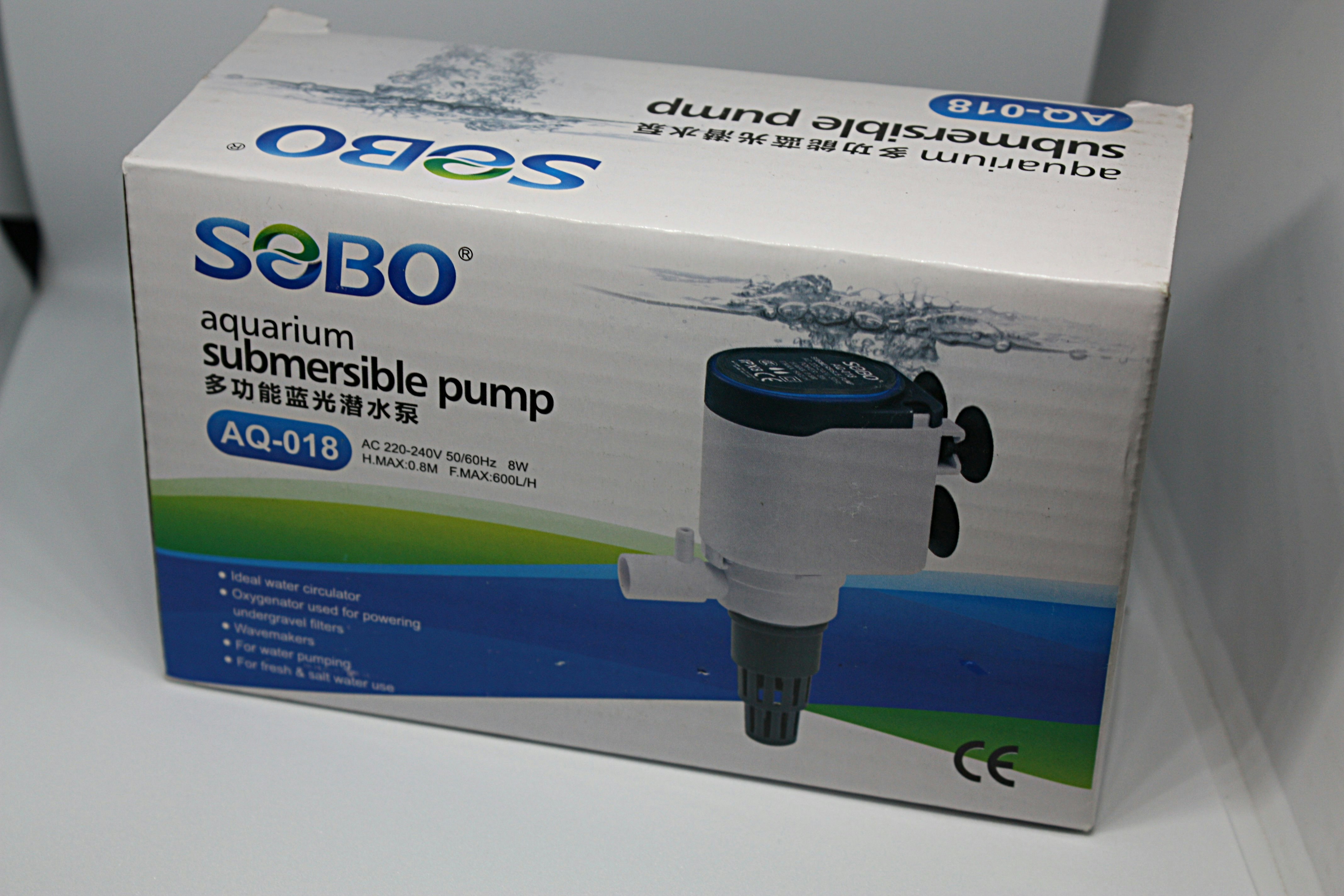 SOBO AQ018 Aquarium Submersible Pump The NanoScape