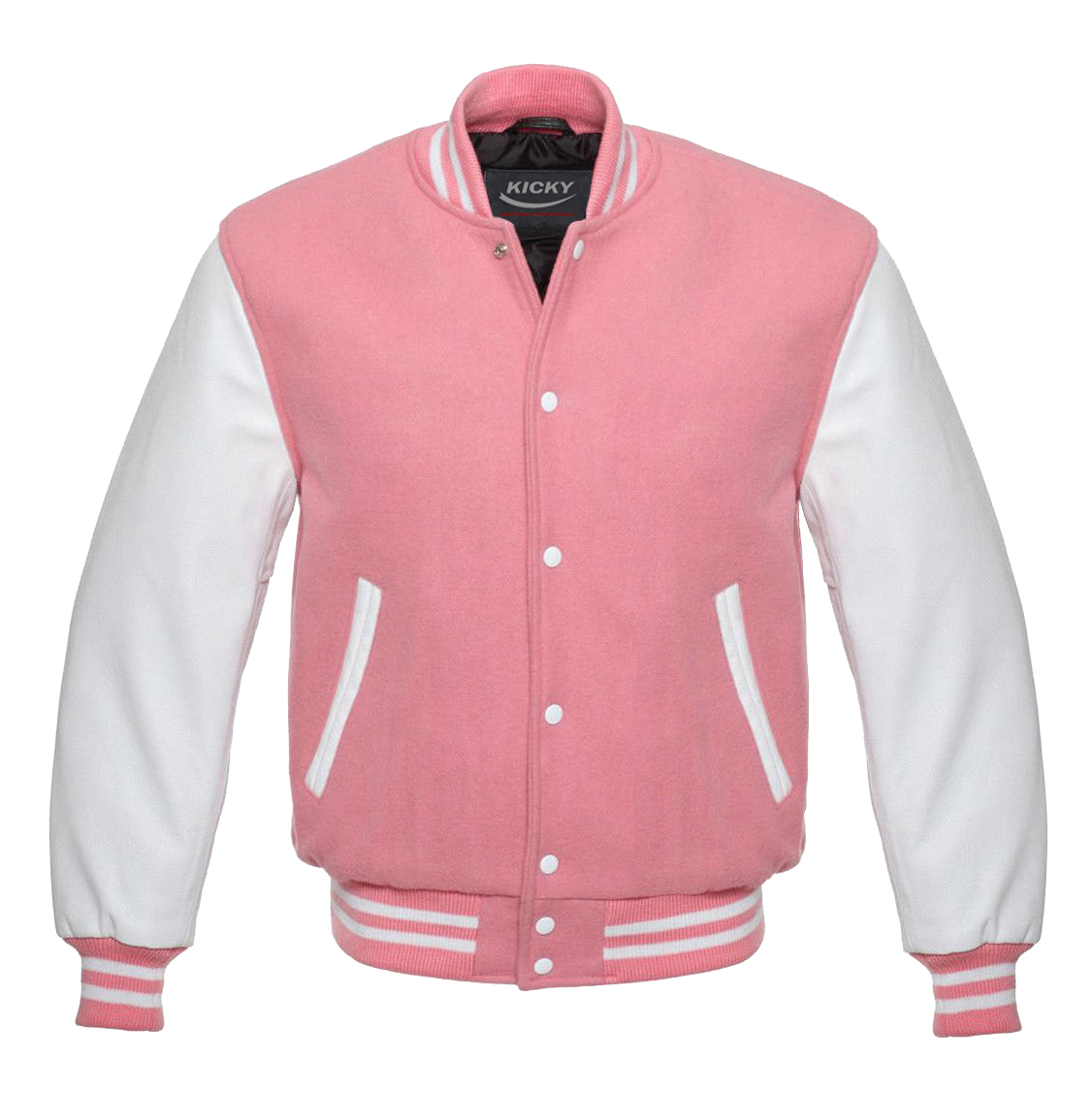 baseball jacket pink