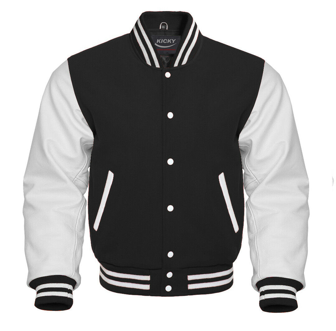 DIAMICRONE Mens Varsity NY Letterman Mets Basketball Bomber Jacket Vintage  NY Baseball Fleece Jacket with PU Leather Sleeves at  Men’s Clothing