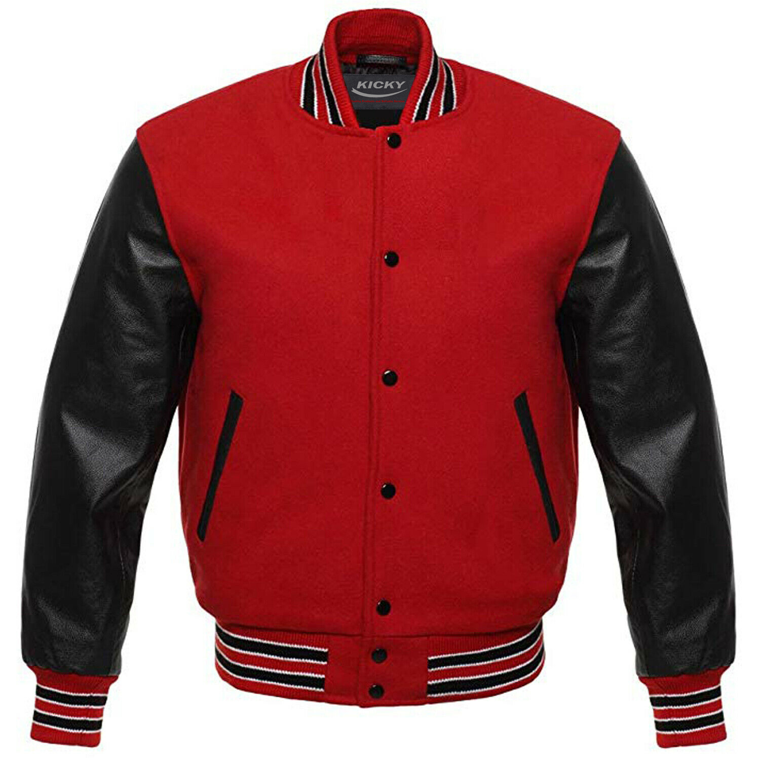 melton wool varsity jacket