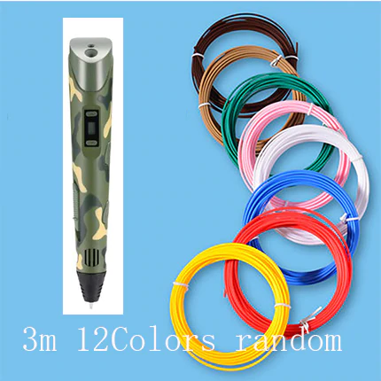 Brahmani Multi Colour 3d Printing Pen With Lcd Display, For
