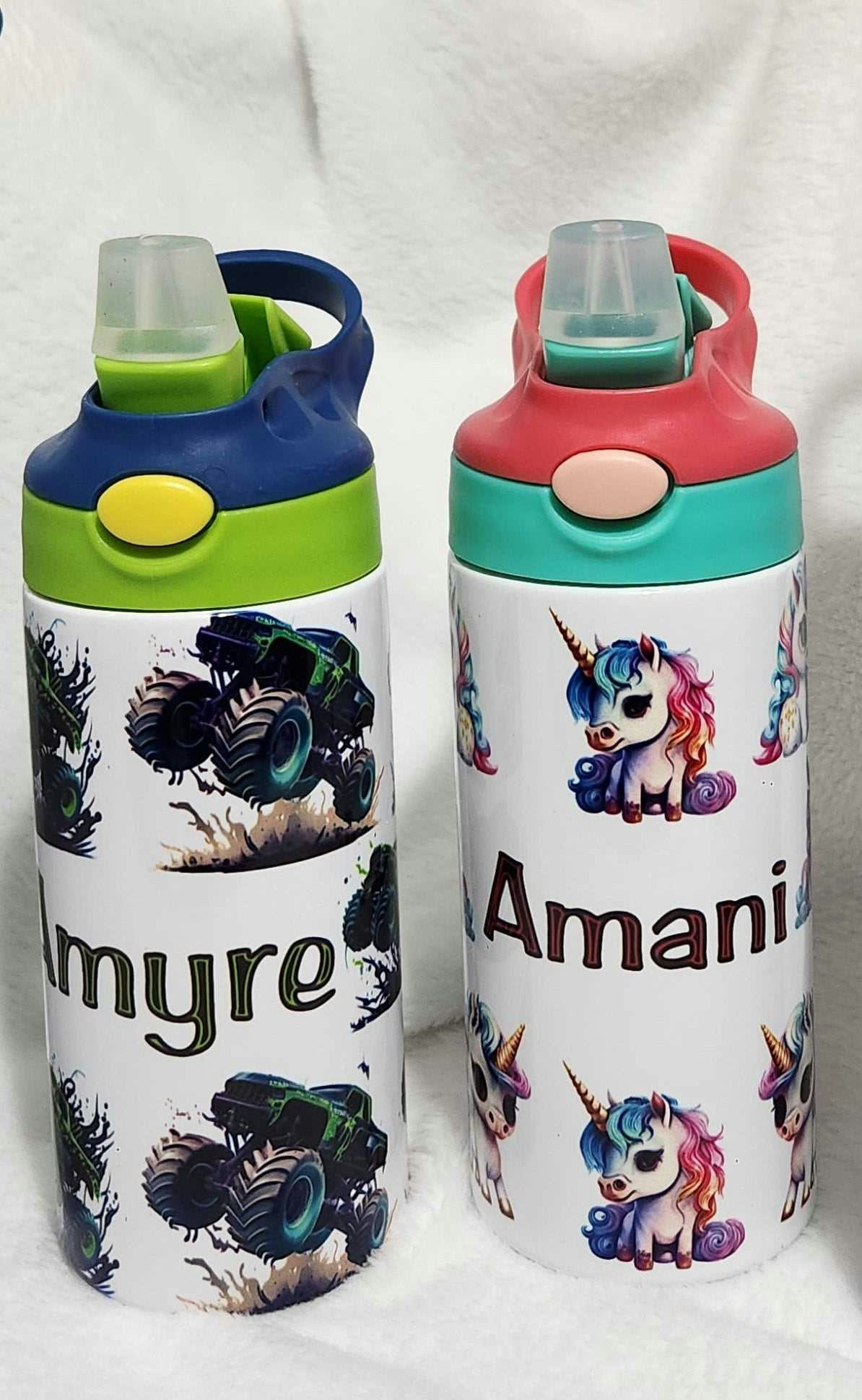 Water Bottle For Kids, Full Wrap, Personalized Insulated Water - Nettie's  Gift Garden