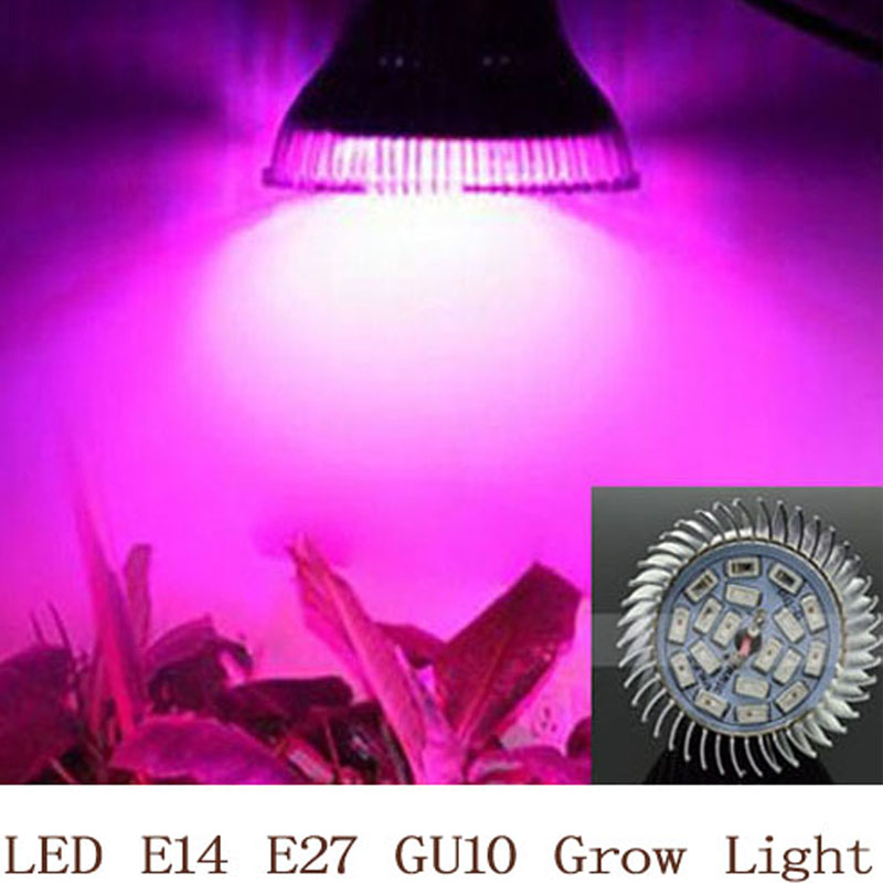 3W-90W E27 E14 GU10 LED Grow Light Bulb Lamp Plant Hydroponic Full Spectrum 