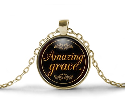 Women's &Quot;Amazing Grace&Quot; Necklace In