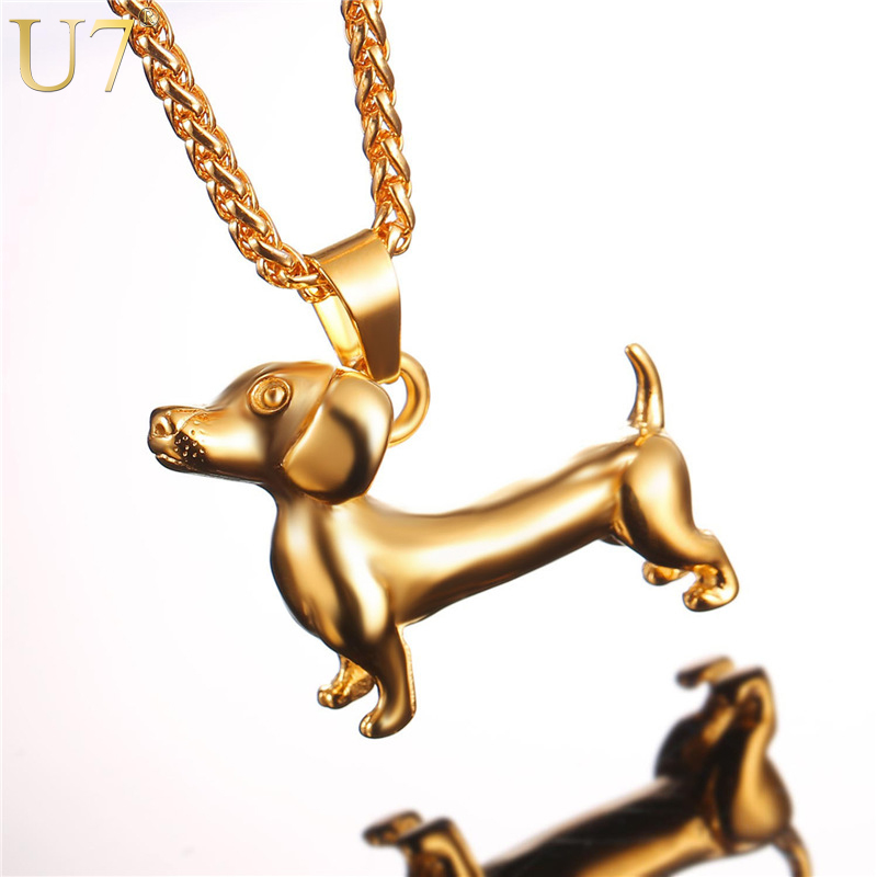 Dachshund Necklace, Wiener Dog Pendant Necklace, Doxie Charm Jewelry Gift,  Custom Birthstone Dainty Pendant Dog Necklace, Sausage Dog Gift - Etsy
