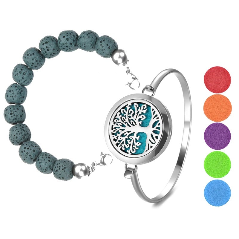 Tree of life on sale essential oil bracelet