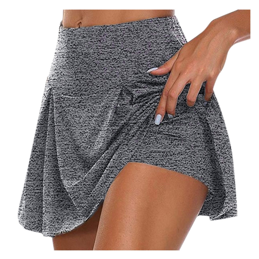 elastic high waisted shorts