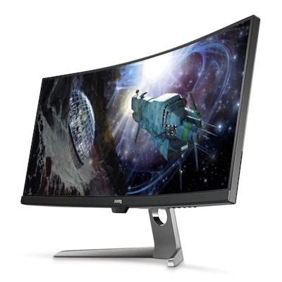 Benq EX3501R, 35 Ultrawide Curved Gaming Monitor HDR, USB-C, and Eye-Care - smartkonec - make IT