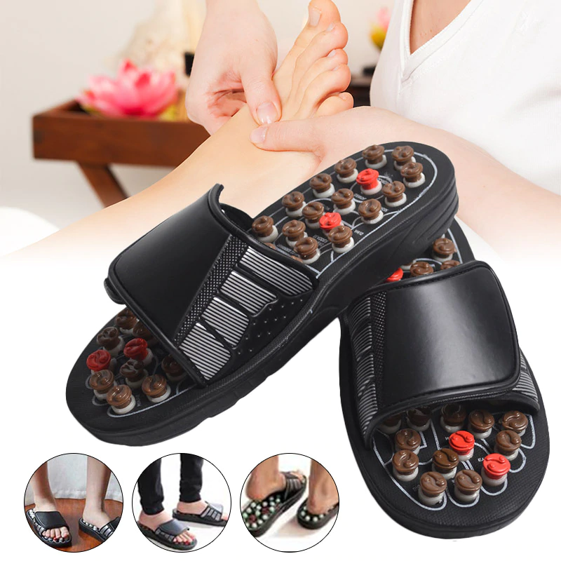 Get Foot Reflexology Massage Slippers PNG
