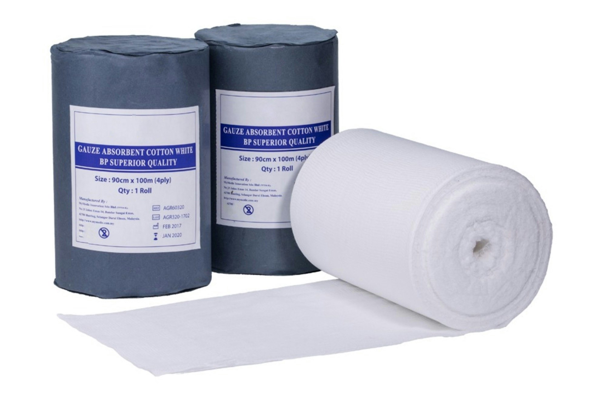 US COTTON 79410016 Absorbent Cotton Roll 16oz