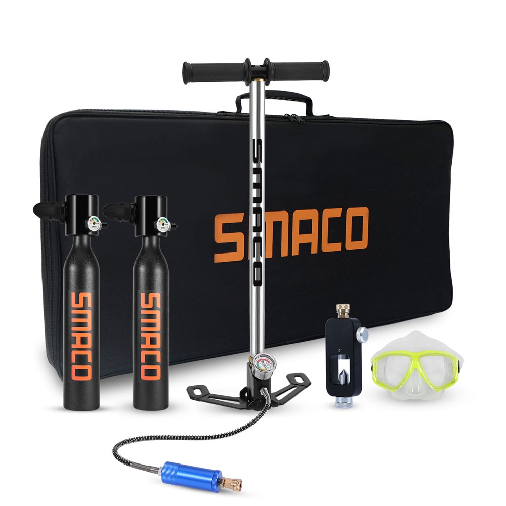 mini underwater oxygen tank