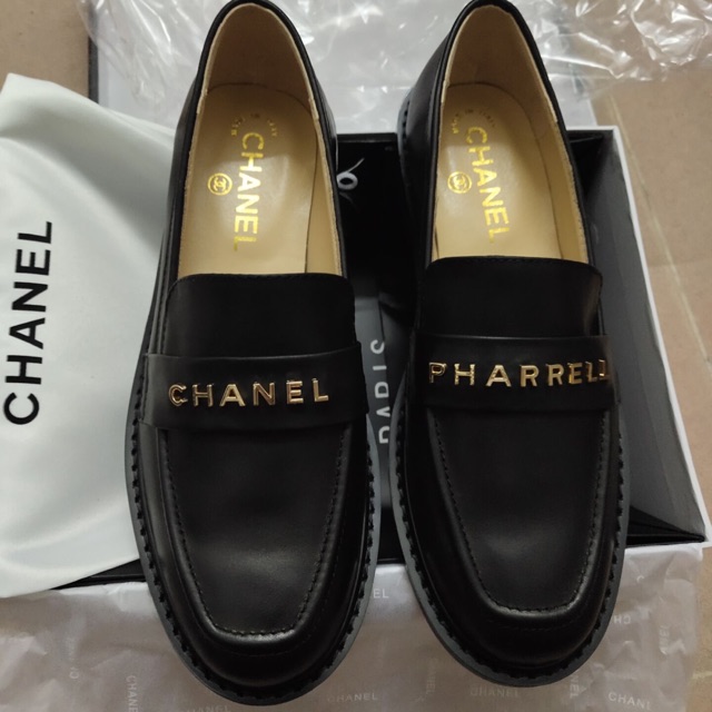 pharrell chanel loafers