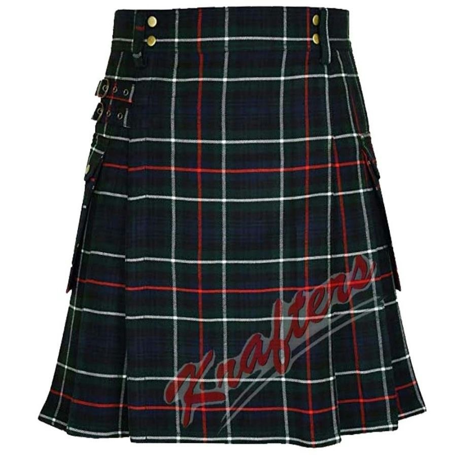 Kilt scozzese moderno fatto a mano MacKenzie Dress per uomo