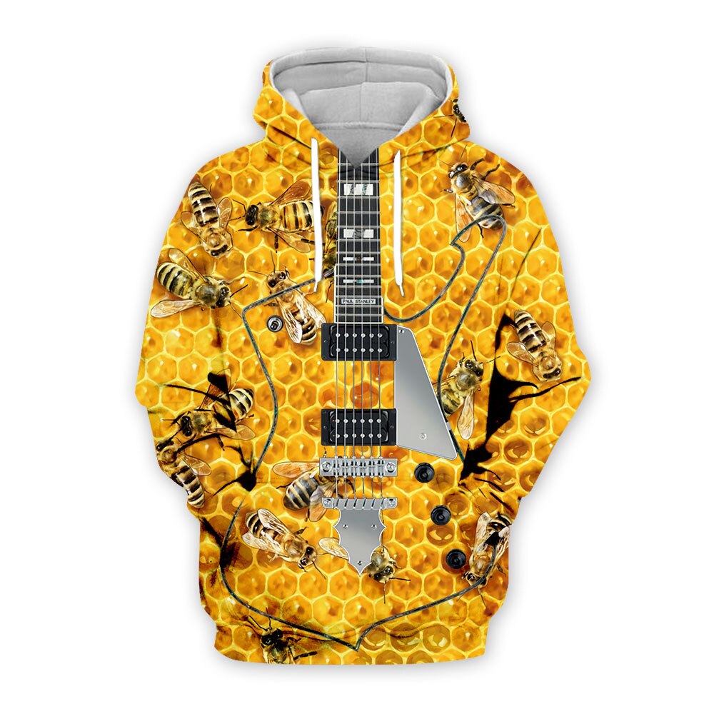yellow bee hoodie