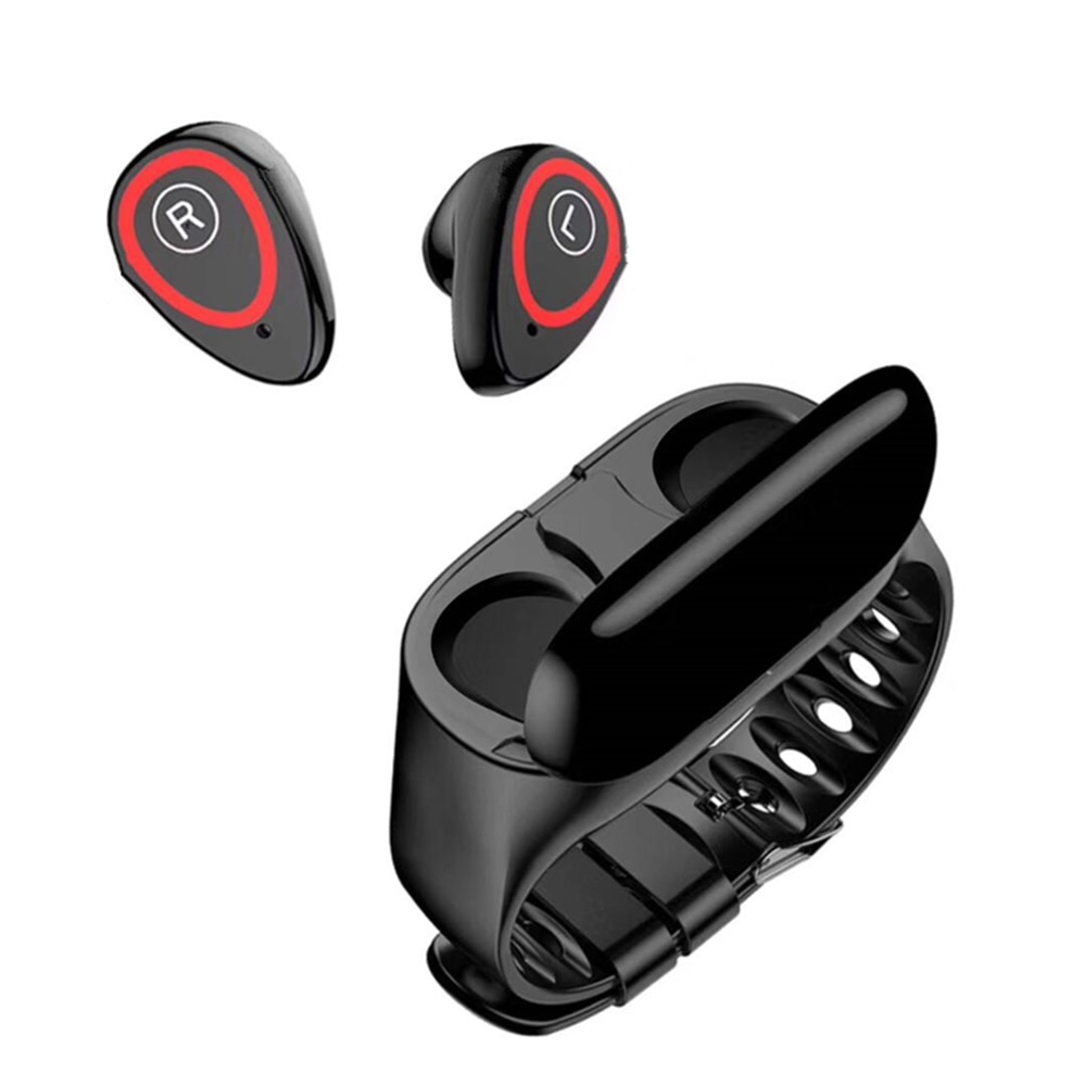 smart bracelet with tws earbuds bt 5.0