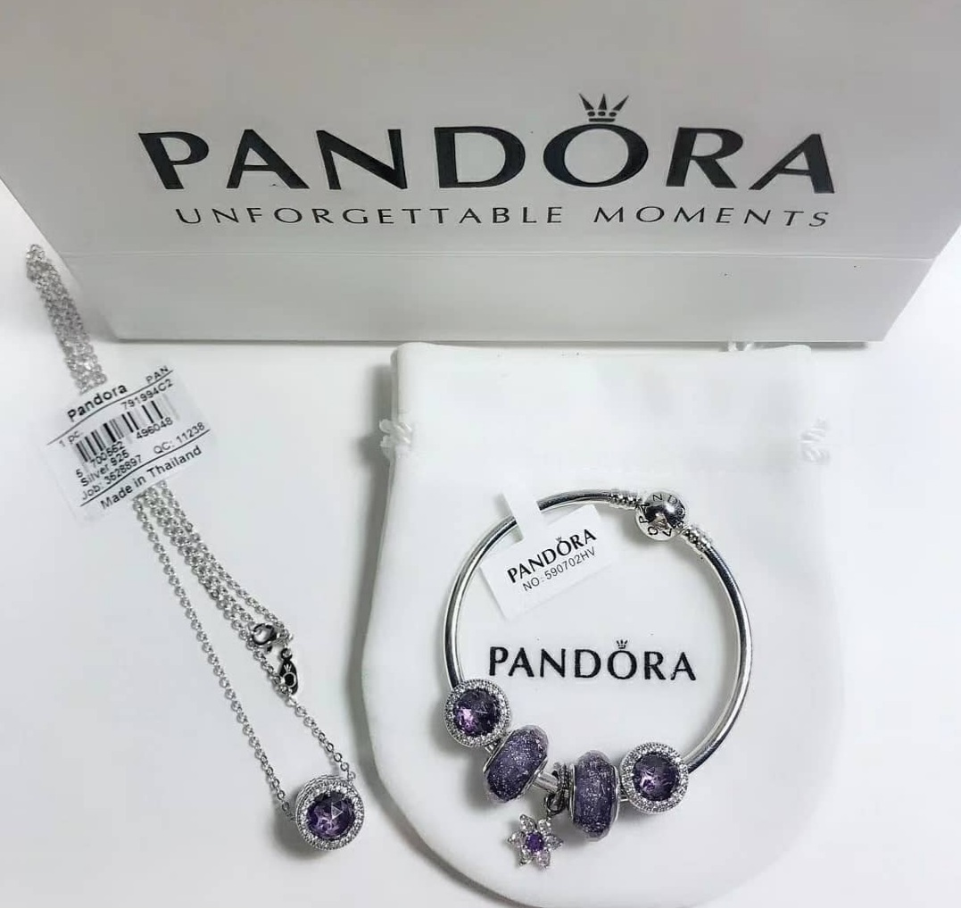 pandora matching necklace and bracelet