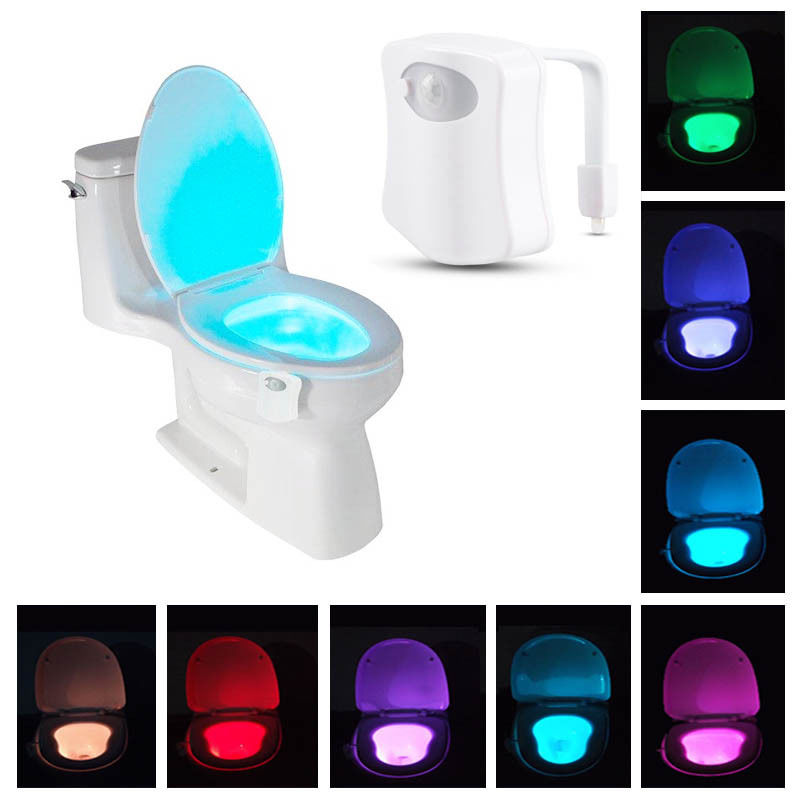 motion activated toilet bowl night light