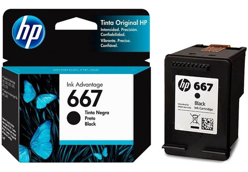 HP 667 Black Original Ink Advantage Cartridge - R's Best Deals Distributors