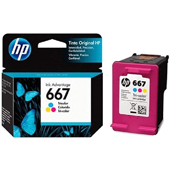 HP 667 Tri-Colour Original Ink Advantage Cartridge - R's Best Deals  Distributors