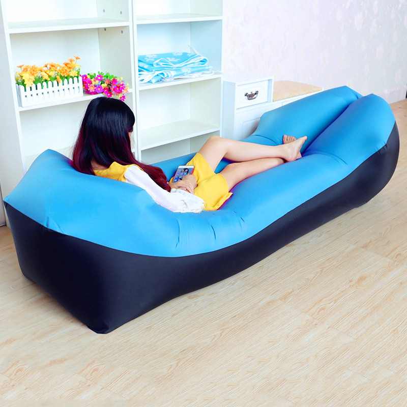 inflatable banana bed