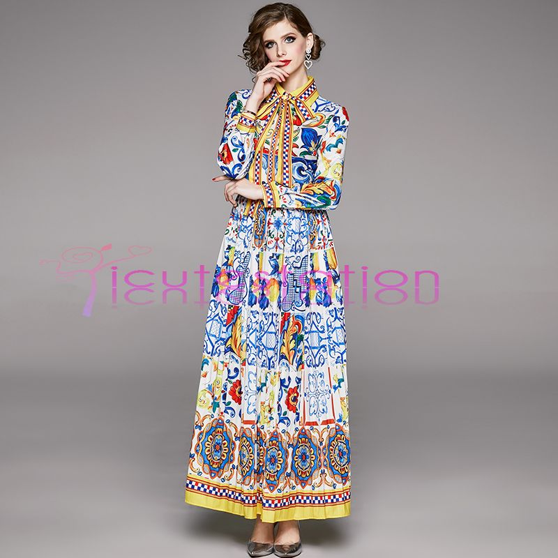 cotton full sleeve maxi dress